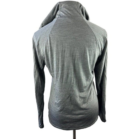 *Flaw Icebreaker Cool Lite Merino Wool Sphere Long Sleeve Hoodie Women's Large - Picture 4 of 13